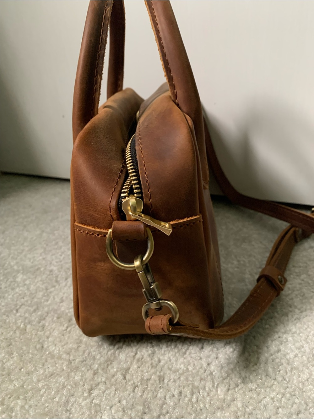 Portland Leather Large Grace Doctor bag - Picture 4 of 6